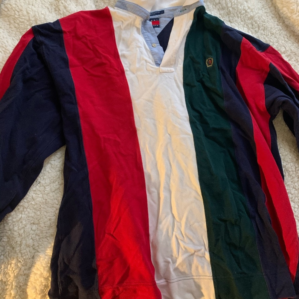Vintage Tommy Hilfiger rugby shirt